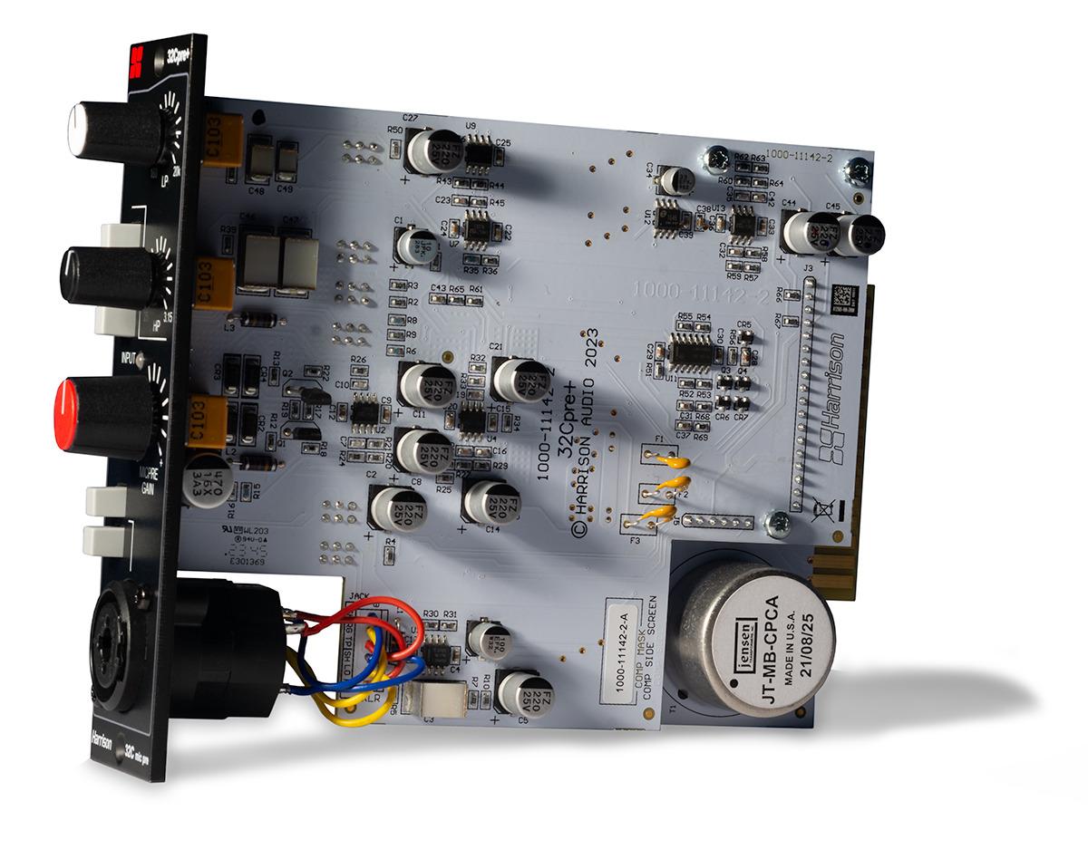 Harrison Audio Launches New 500 Series Modules Based On 32C
